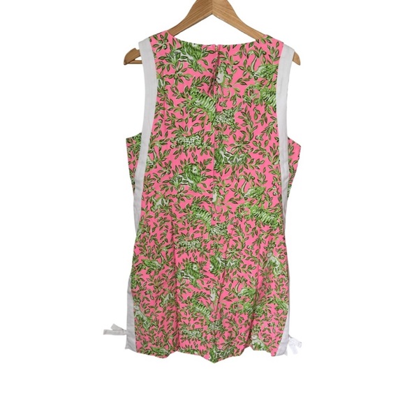 Lilly Pulitzer Beckler Stretch Shift Dress Main Character Energy NWT Size 14 - Picture 7 of 14